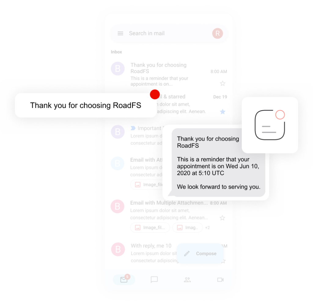 Email / Text Notifications